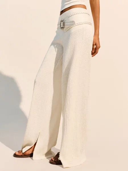 Bershka Pantaloni pastel roz
