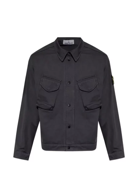 Geacă Stone Island cu strasuri gri