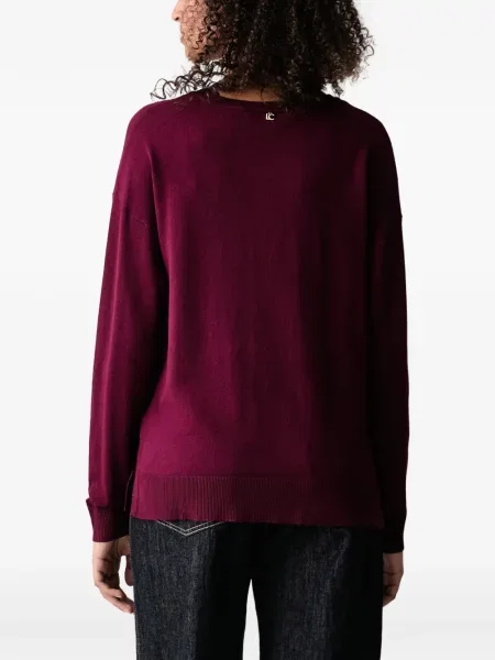 Sweter Lola Casademunt z logo czerwony