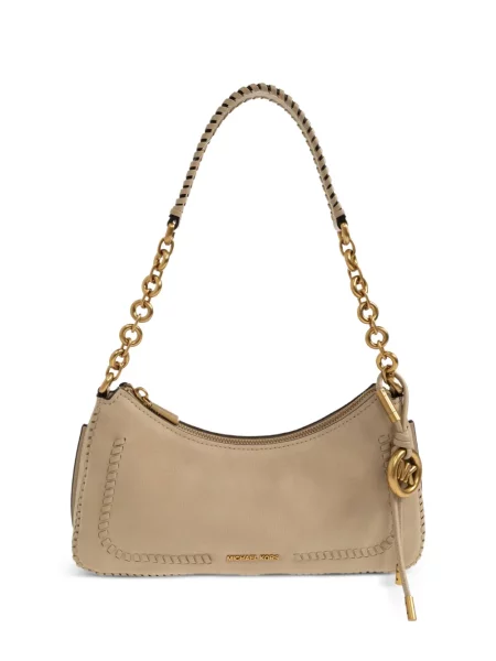 Geantă Michael Michael Kors din piele cu volane roz