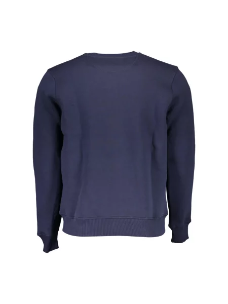 Bluza North Sails z nadrukiem z okrągłym dekoltem niebieska