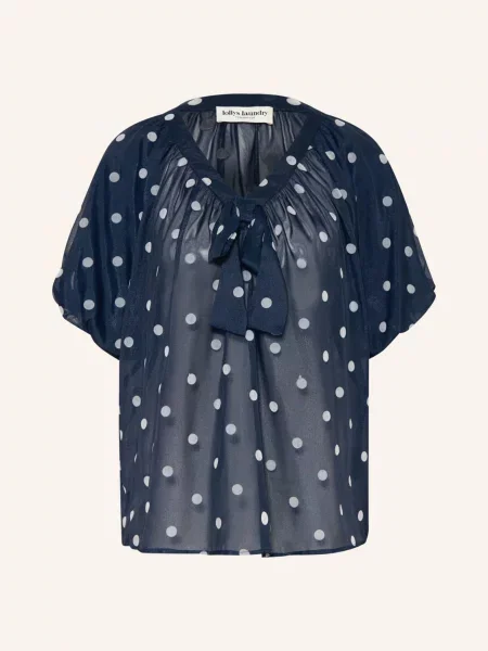Lollys Laundry Bluzki i koszule Kobieta XL Blouses niebieski