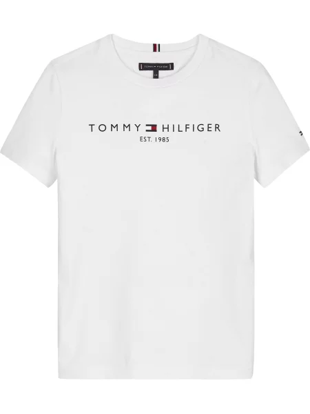 Tommy Hilfiger Majica Essential M Regular Fit bela