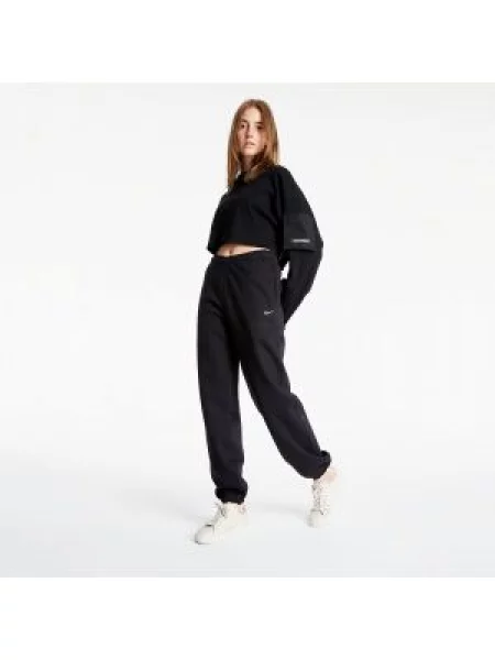 Fleece παντελόνι Nike λευκό