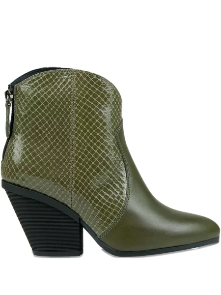 Cropp cizme scurte Hogan din piele verde