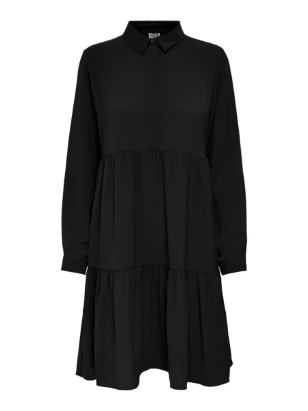 JDY Dolga srajca Piper' črna