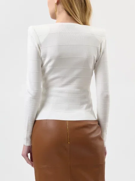 Свитер Elisabetta Franchi белый