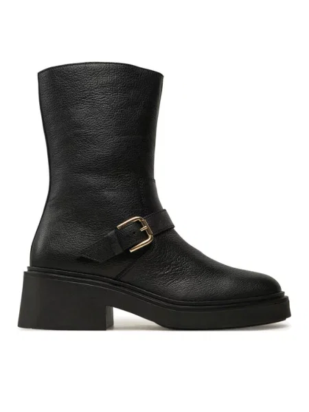 Škornji Pollini črna