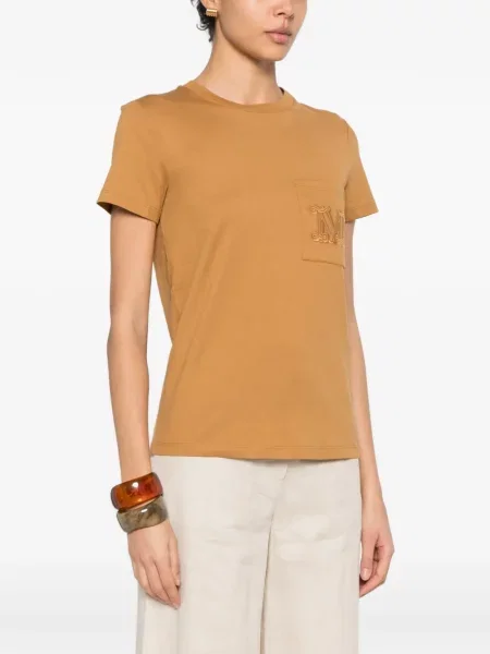 Tricou Max Mara scurt maro
