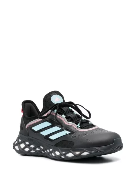 Nėriniuotos sportbačiai Adidas su raišteliais juoda
