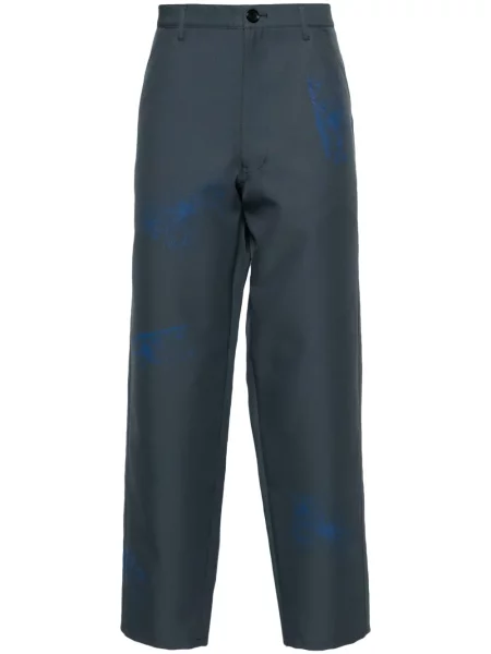 Široké kalhoty Comme Des Garçons zelené