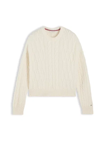TOMMY HILFIGER Pulover pastel galben