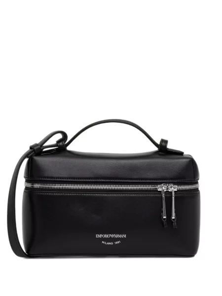 Geanta crossbody Emporio Armani cu imagine negru
