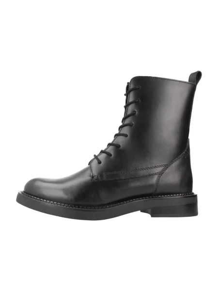 Botine Geox cu șireturi negru