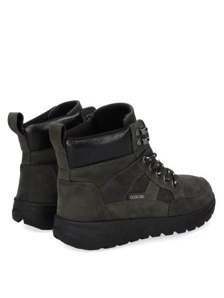 Замшевые ботинки Oldcom хаки