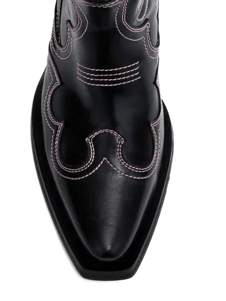 Botine Ganni negru