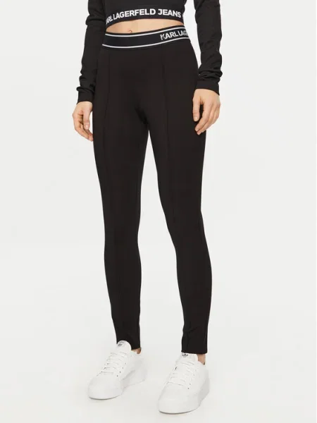 Pantaloni Karl Lagerfeld alb