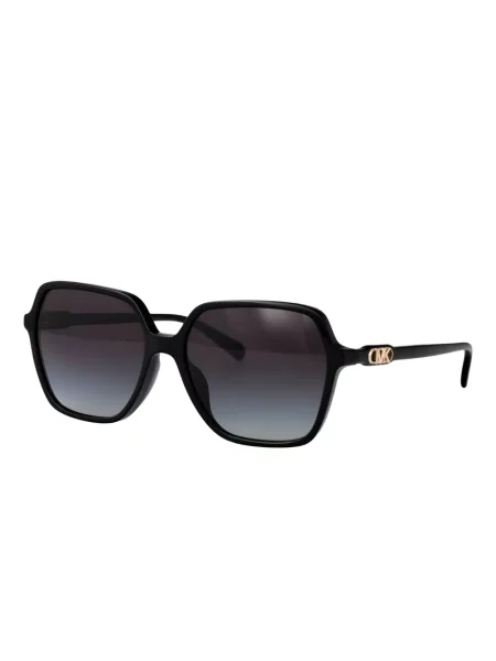 Ochelari de soare Michael Kors cu imprimeu geometric negru