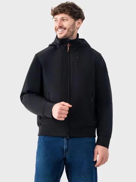 Демісезонна куртка AVECS чорний