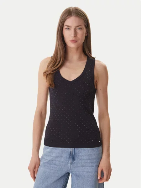 DKNY топ черен