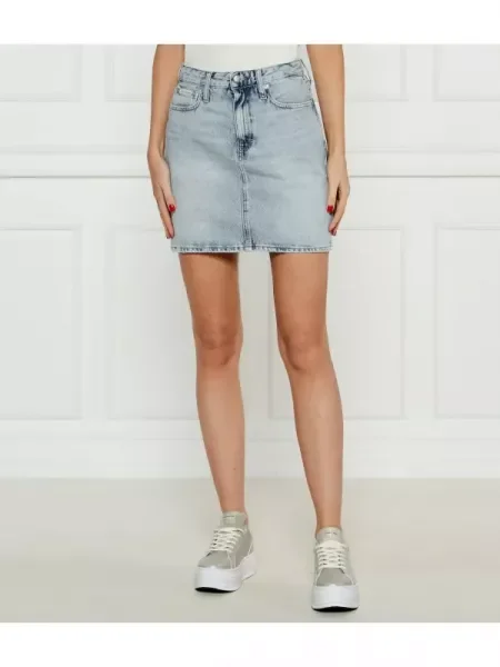 Calvin Klein Jeans De blugi fustă albastru