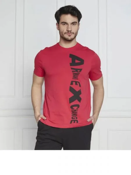 Armani Exchange Tricou roșu