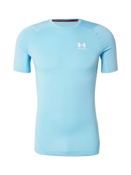 UNDER ARMOUR Tricou funcțional aqua albastru