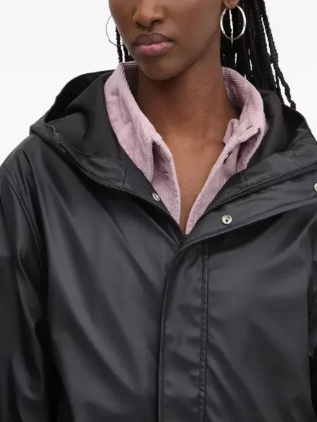 Płaszcz Herschel Supply Co. z kapturem czarny