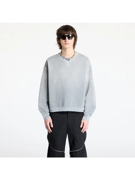 Кофта ALYX Garment dye boxy crewneck однотонна сірий