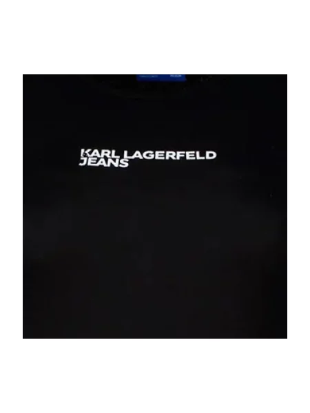 Body Karl Lagerfeld Jeans s kulatým výstřihem černý