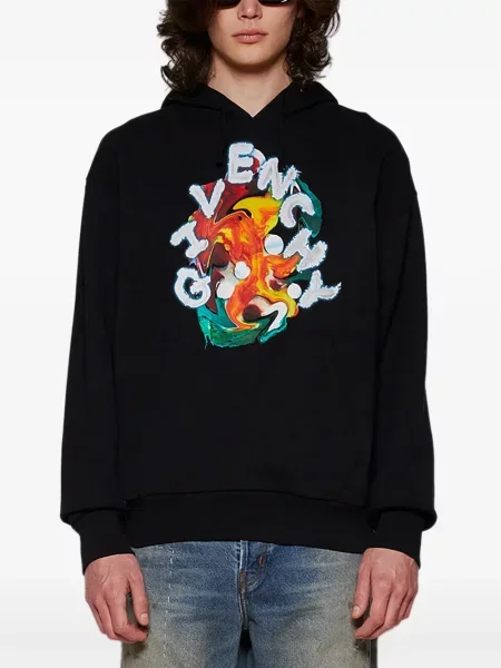 Hanorac cu glugă Givenchy negru