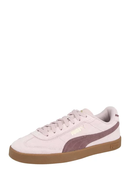 Sneakerși Puma Suede din piele de căprioară roz