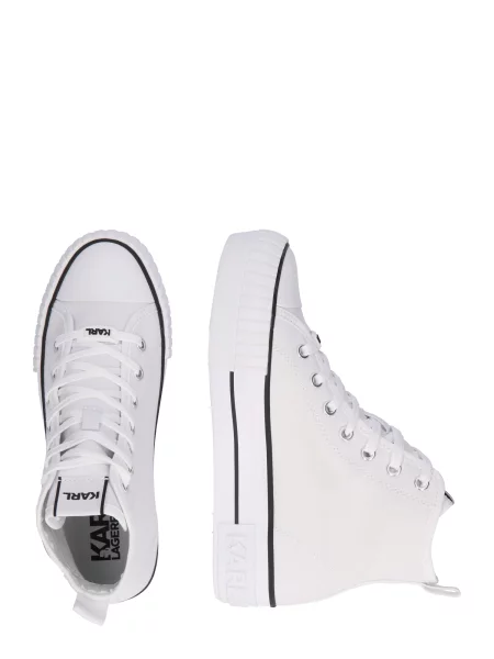 Sneakerși Karl Lagerfeld alb