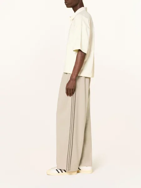Adidas Originals Tepláky S Pruhy / černošedá béžová