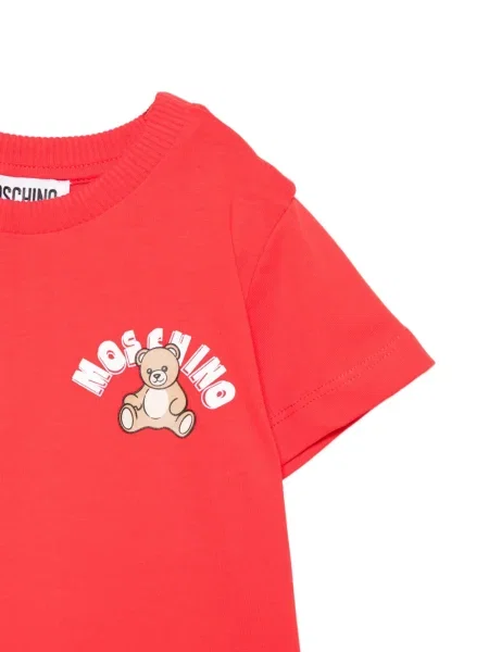 Koszulka dziecięca Moschino czerwona