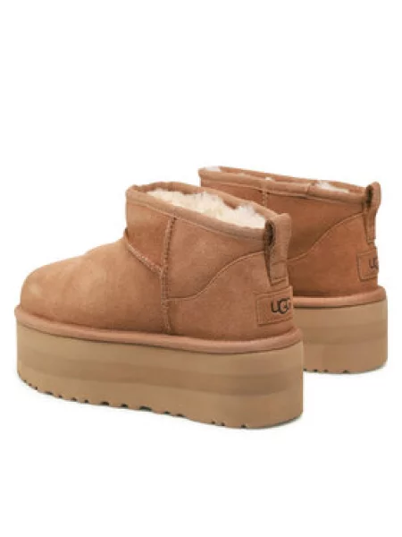 Ugg Hótaposó W Classic Ultra Mini Platform barna