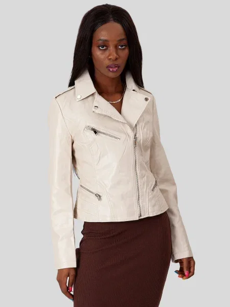 Kurtka Perso brązowa