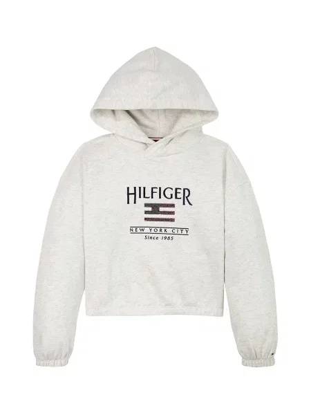 Tommy Hilfiger Detská mikina biela
