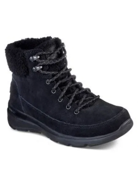 Skechers Členková obuv Glacial Ultra Woodlands čierna