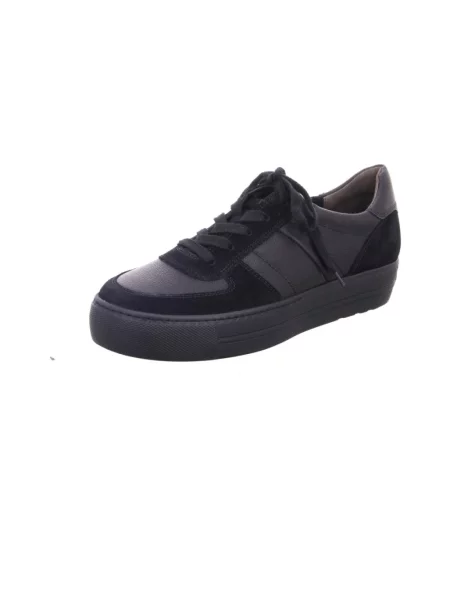 Sneakersy Paul Green skórzane czarne