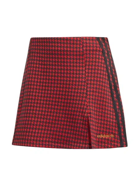 Adidas Originals szoknya Tailored mini harang alakú piros