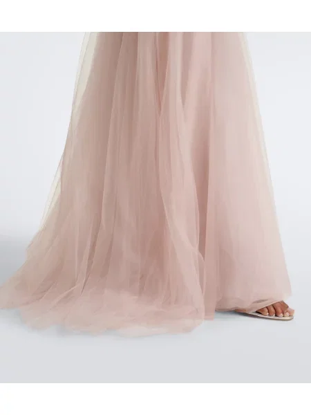 Rochie Costarellos din satin roz