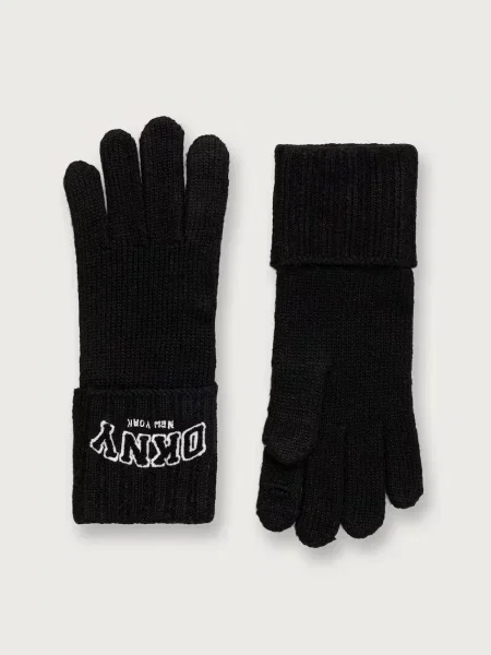 DKNY női kesztyű fekete