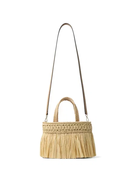 Плажна чанта Jimmy Choo с ресни