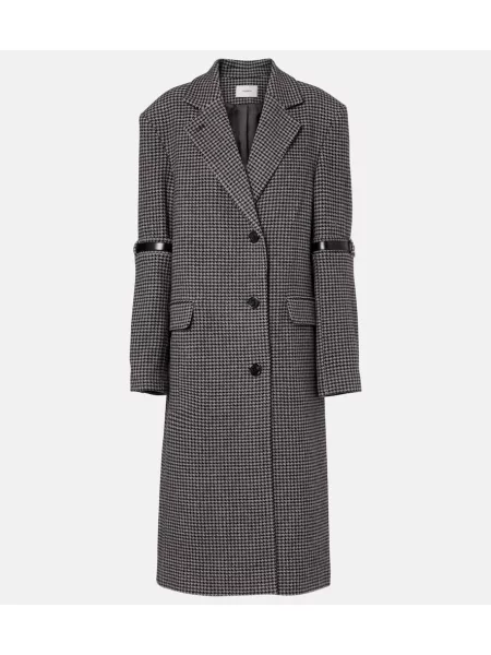 Palton Coperni de lână gri