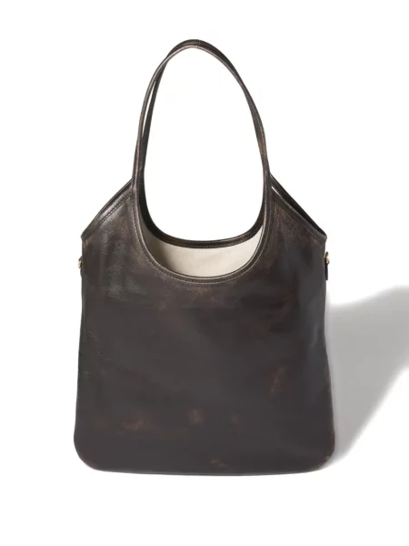 Geanta de piele Miu Miu din piele maro