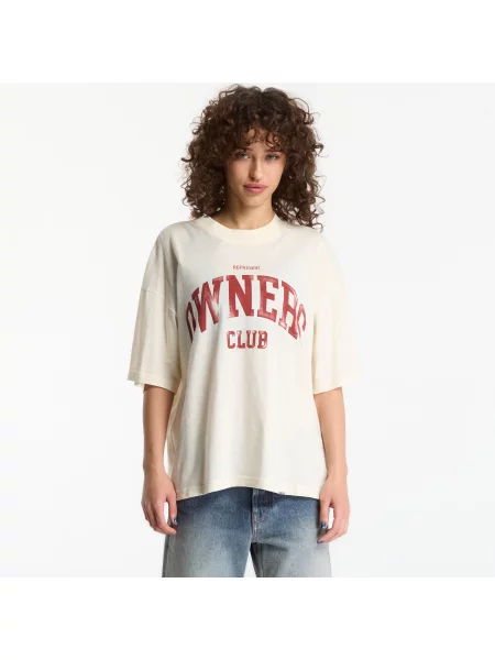 Represent tricou din Owners cu imprimeu bej