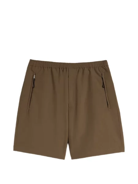 Pantaloni scurți Jil Sander maro