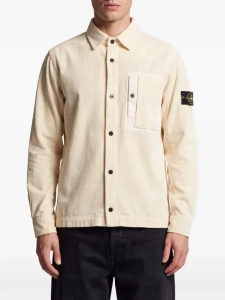 Πουκάμισο Stone Island κοτλέ πέτρες