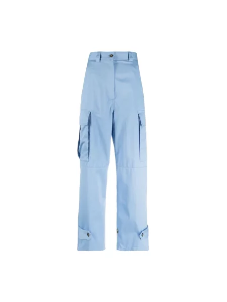 Spodnie Msgm niebieskie